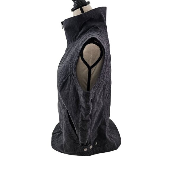 Columbia Junior Women’s Gray Quilted Full Zip Vest - Size XL - Picture 6 of 15